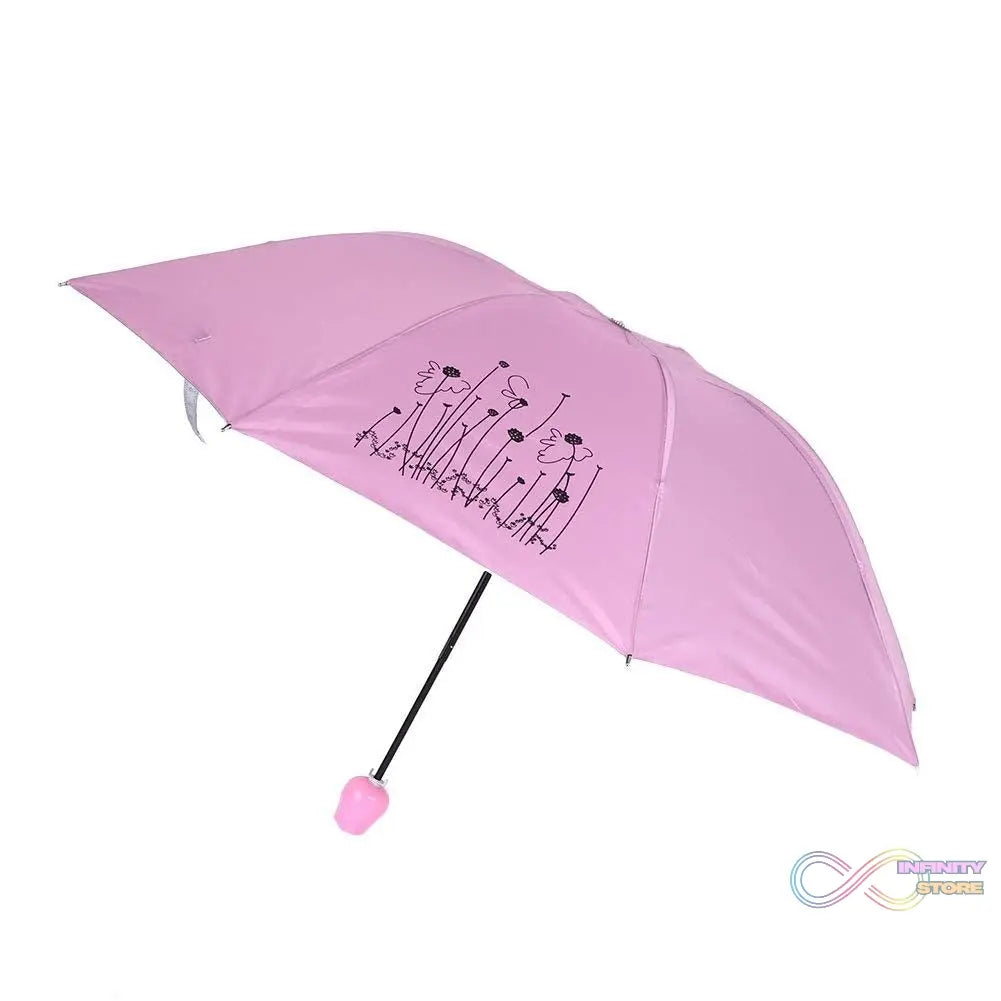 Creative mini rose umbrella, waterproof and UV proof.
