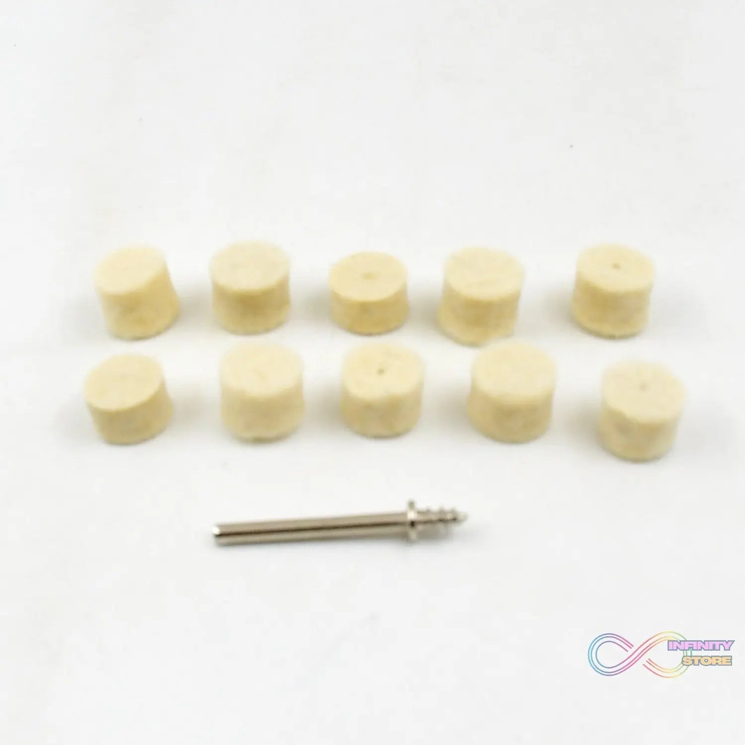 Rotary Tool Accessory Wool Felt Polishing Pad Felt (11 Pcs Set) - infinityexculsivestore.com