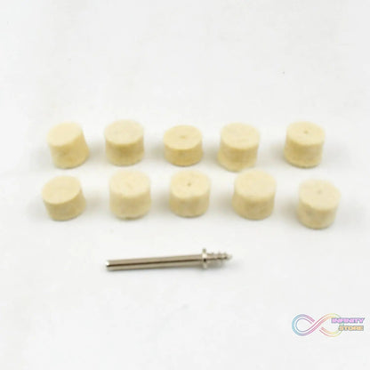 Rotary Tool Accessory Wool Felt Polishing Pad Felt (11 Pcs Set) - infinityexculsivestore.com