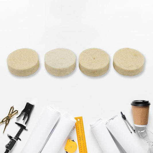 Rotary Tool Accessory Wool Felt Polishing Pad Felt (5 Pcs Set) - infinityexculsivestore.com