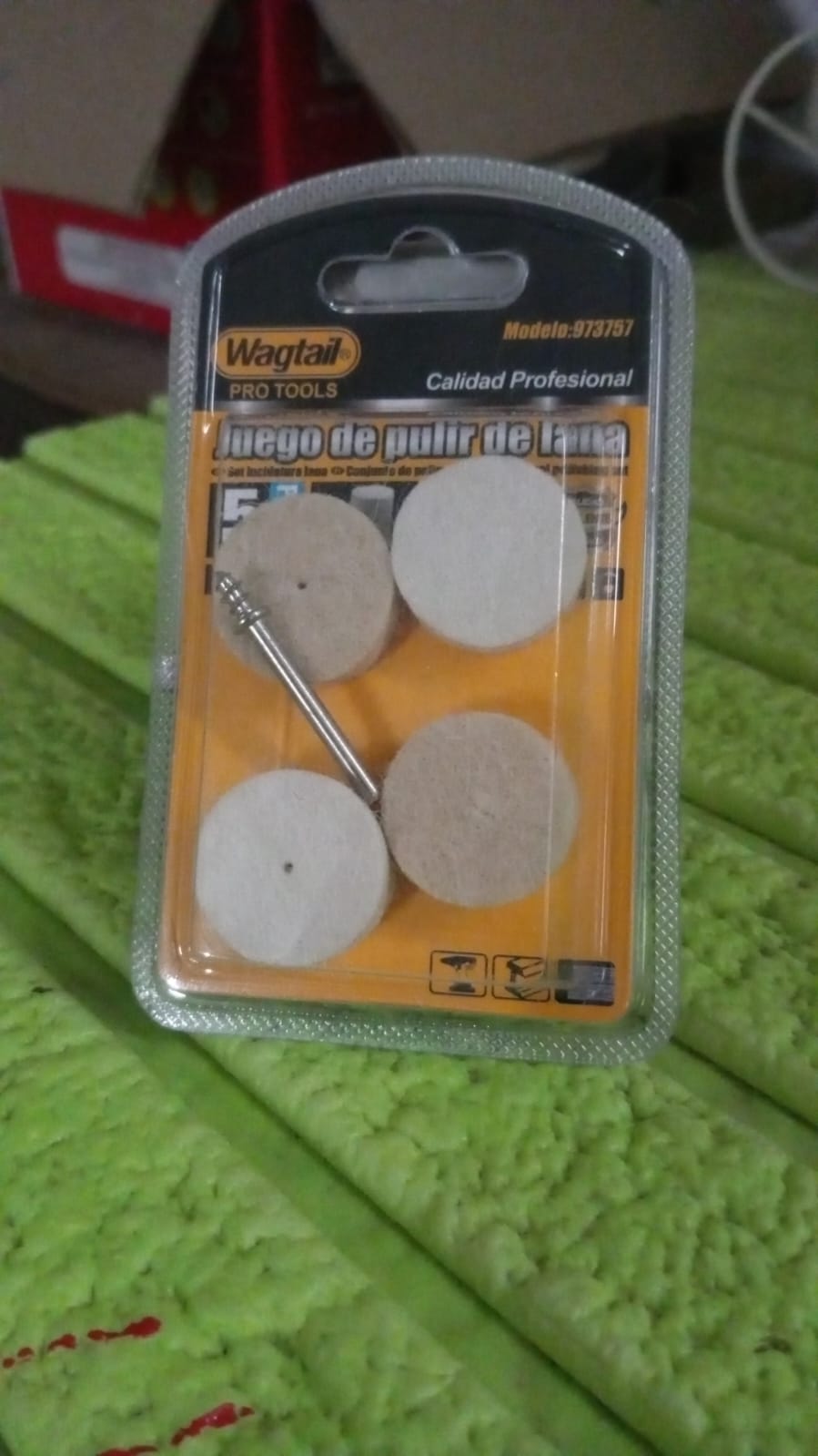 Rotary Tool Accessory Wool Felt Polishing Pad Felt (5 Pcs Set) - infinityexculsivestore.com