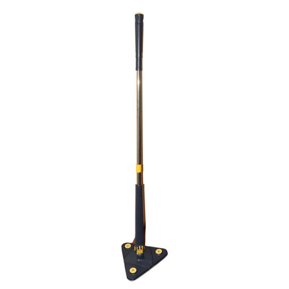 Rotatable Adjustable Triangle Cleaning Mop Triangle Mop with Stainless Steel Long Handle Push - Pull Squeezing Cleaning Mop Dry & Wet Mop for Floor Windows (1 Pc) - infinityexculsivestore.com