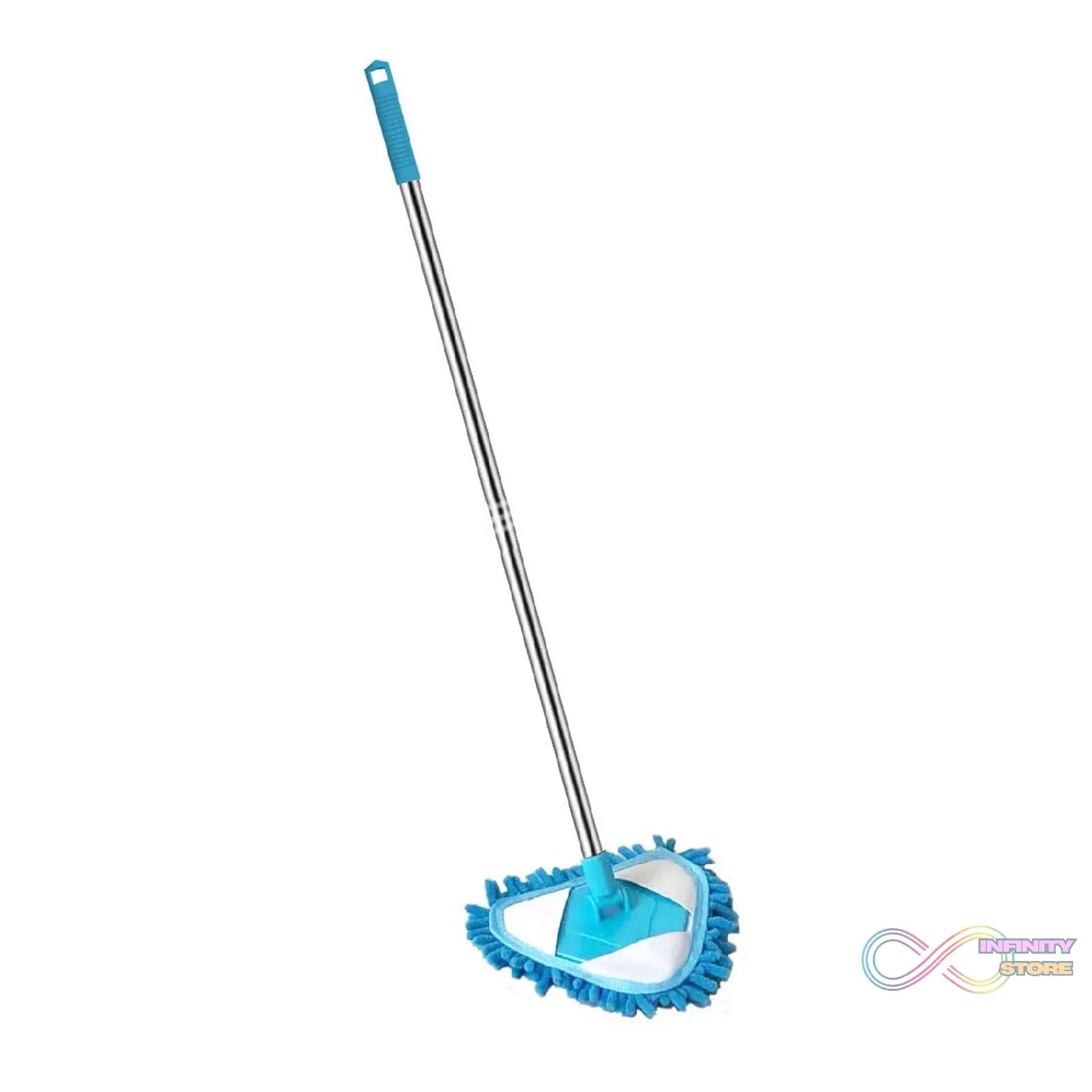 Rotatable mop with long handle