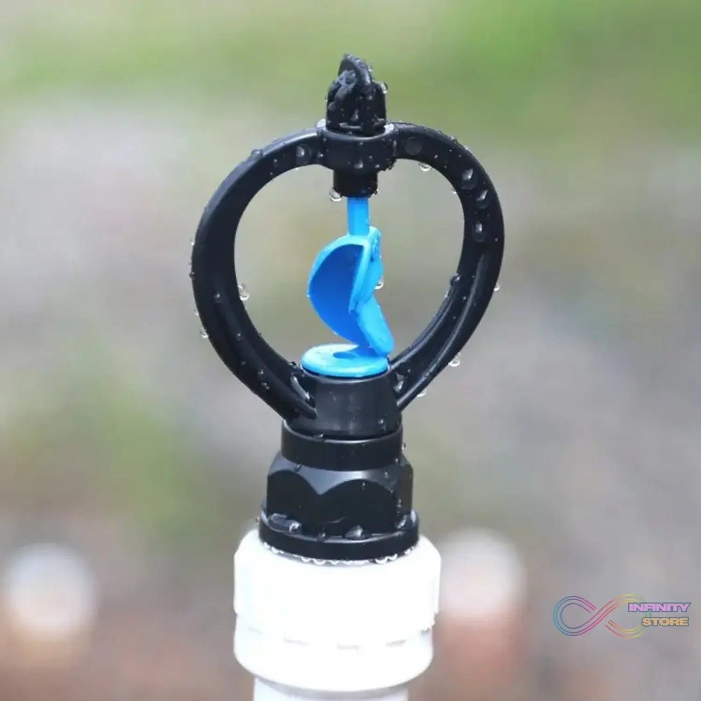 Rotating Irrigation Sprinkler Plastic Spray Nozzle, Butterflies Rain Shaped (1 Pc) - infinityexculsivestore.com