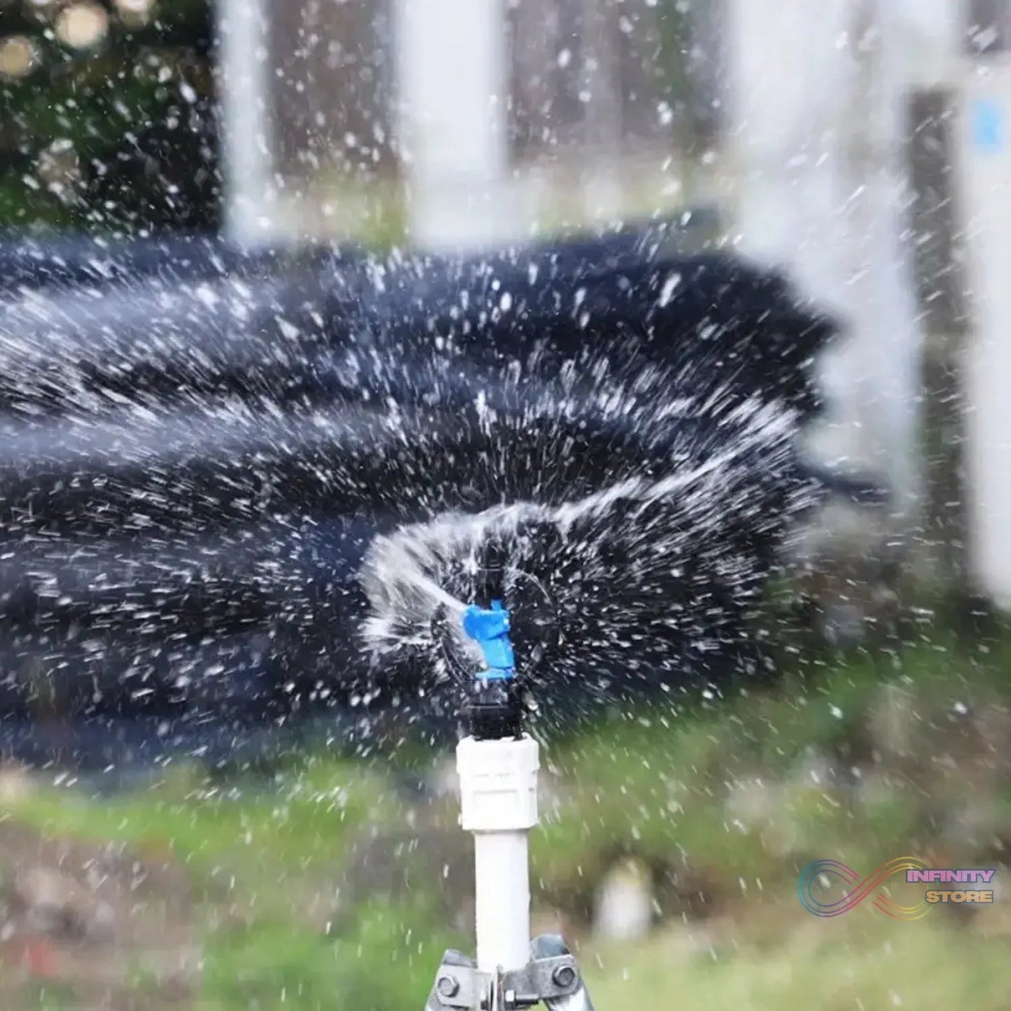 Rotating Irrigation Sprinkler Plastic Spray Nozzle, Butterflies Rain Shaped (1 Pc) - infinityexculsivestore.com