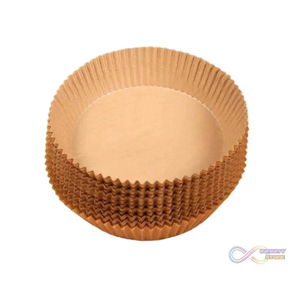 Round Air Fryer Disposable Paper Liner (50 Pcs Set / 160mmx45mm) - infinityexculsivestore.com