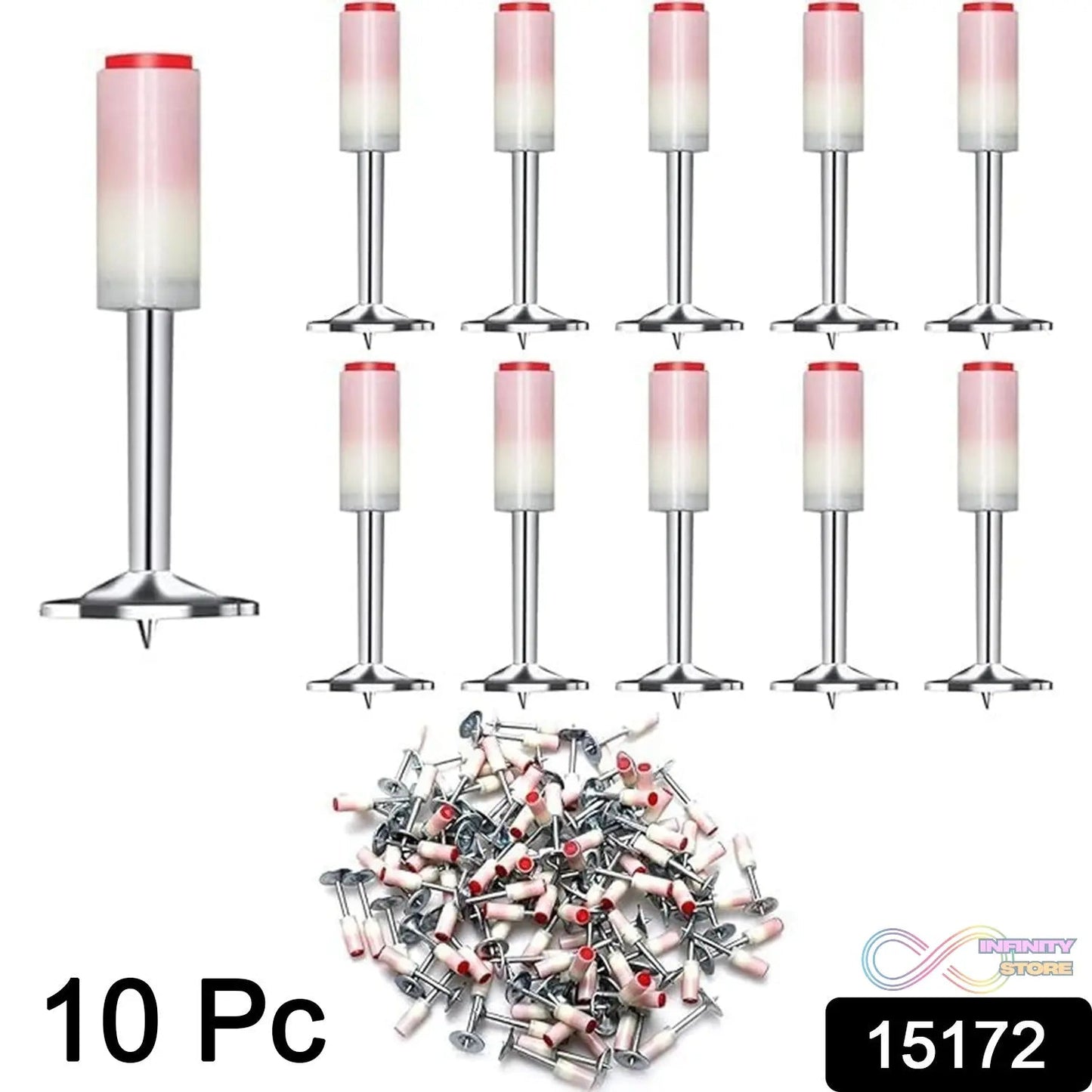 Round Nails for Mini Steel Nails For Gun (10 Pcs Set) - infinityexculsivestore.com