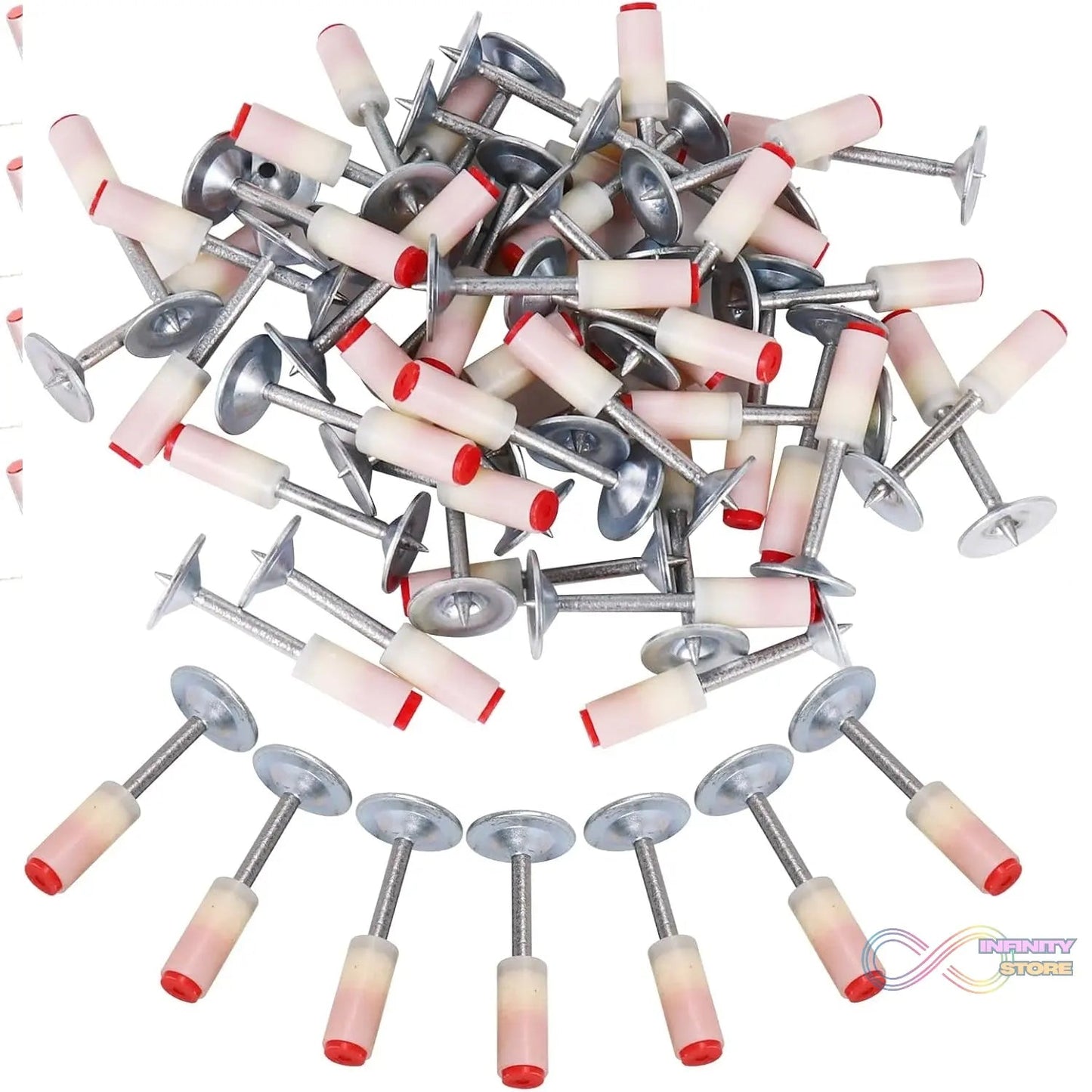 Round Nails for Mini Steel Nails For Gun (10 Pcs Set) - infinityexculsivestore.com