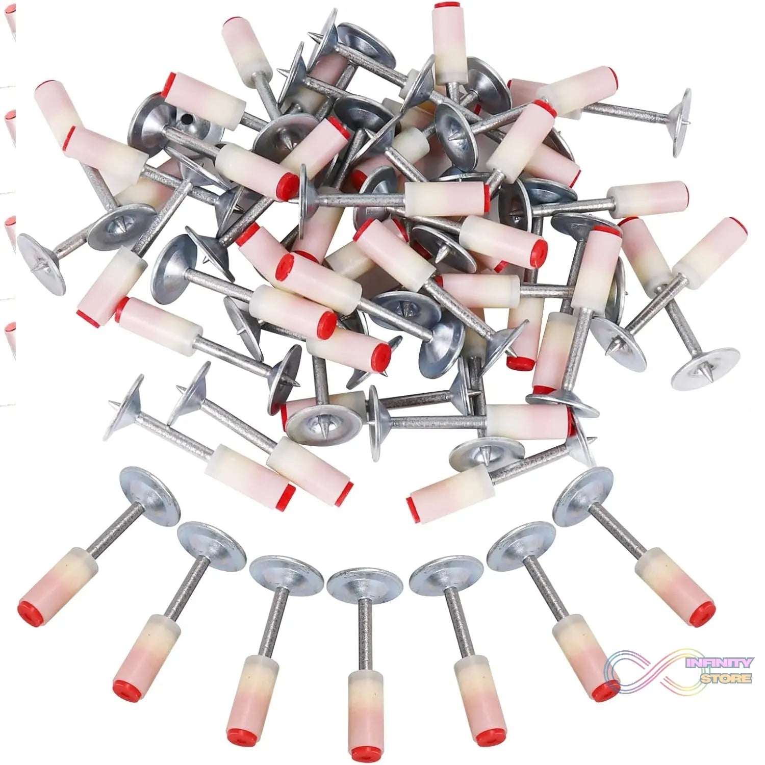 Round Nails for Mini Steel Nails For Gun (10 Pcs Set) - infinityexculsivestore.com