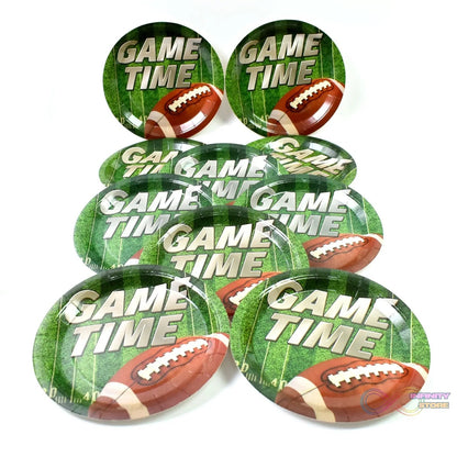 Round Plates Disposable Paper Plates Happy Birthday, Gift (10 Pcs Set / Mix Design) - infinityexculsivestore.com