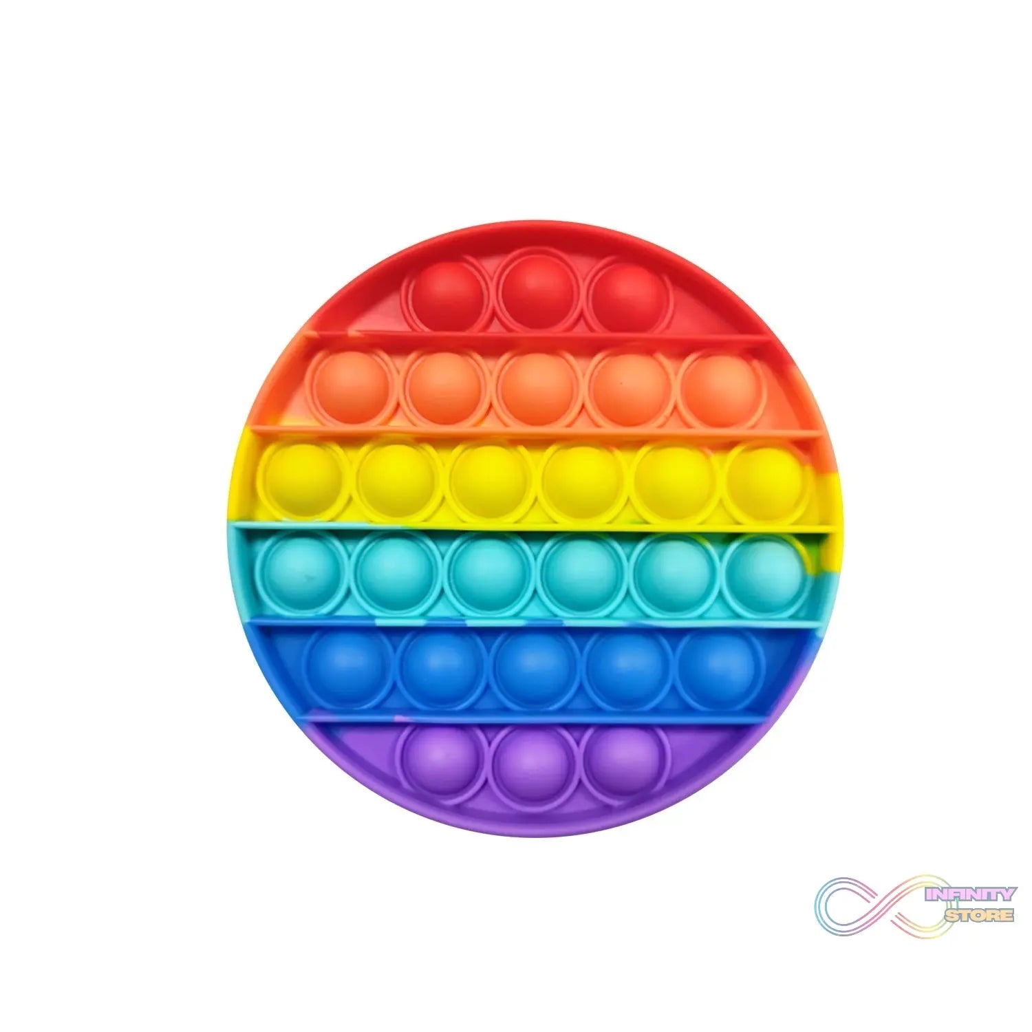 Pop it stress toy with bubble popping feature.