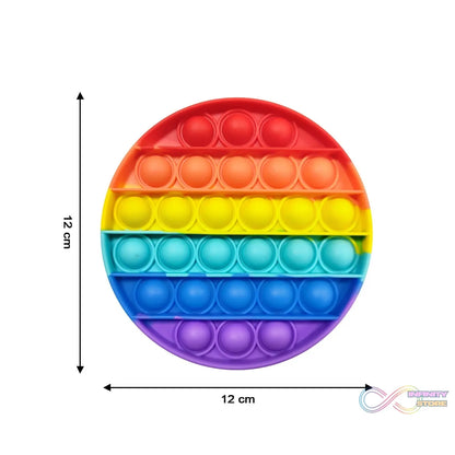 Pop pop round shape toy