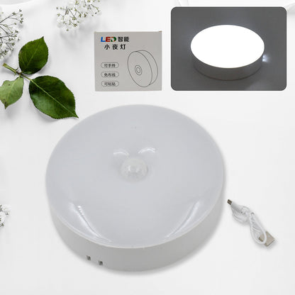 Round Shape 8 LED Motion Sensor Induction Led Light - infinityexculsivestore.com