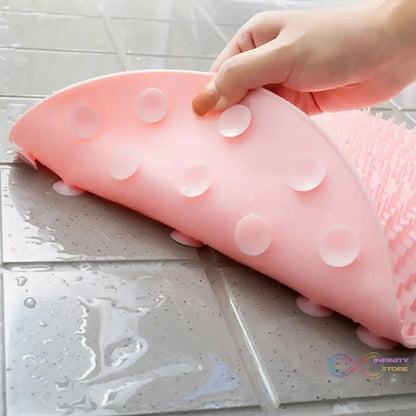 Round Shape Foot Rubbing / Bath Massager (30×30 CM / 1 Pc) - infinityexculsivestore.com
