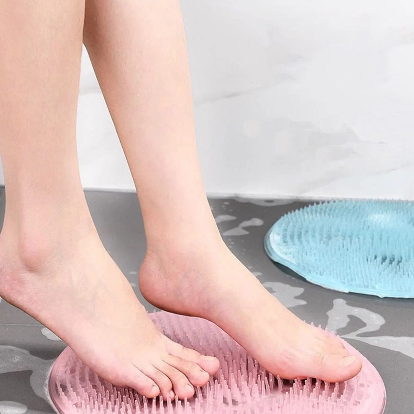Round Shape Foot Rubbing / Bath Massager (30×30 CM / 1 Pc) - infinityexculsivestore.com