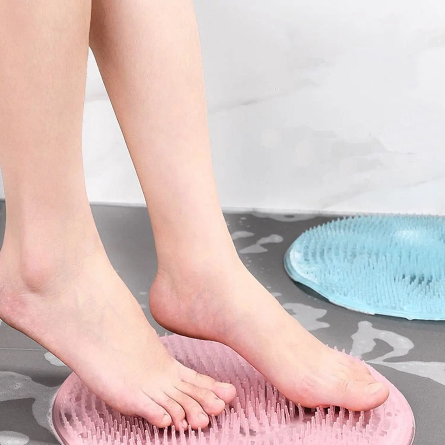 Round Shape Foot Rubbing / Bath Massager (30×30 CM / 1 Pc) - infinityexculsivestore.com