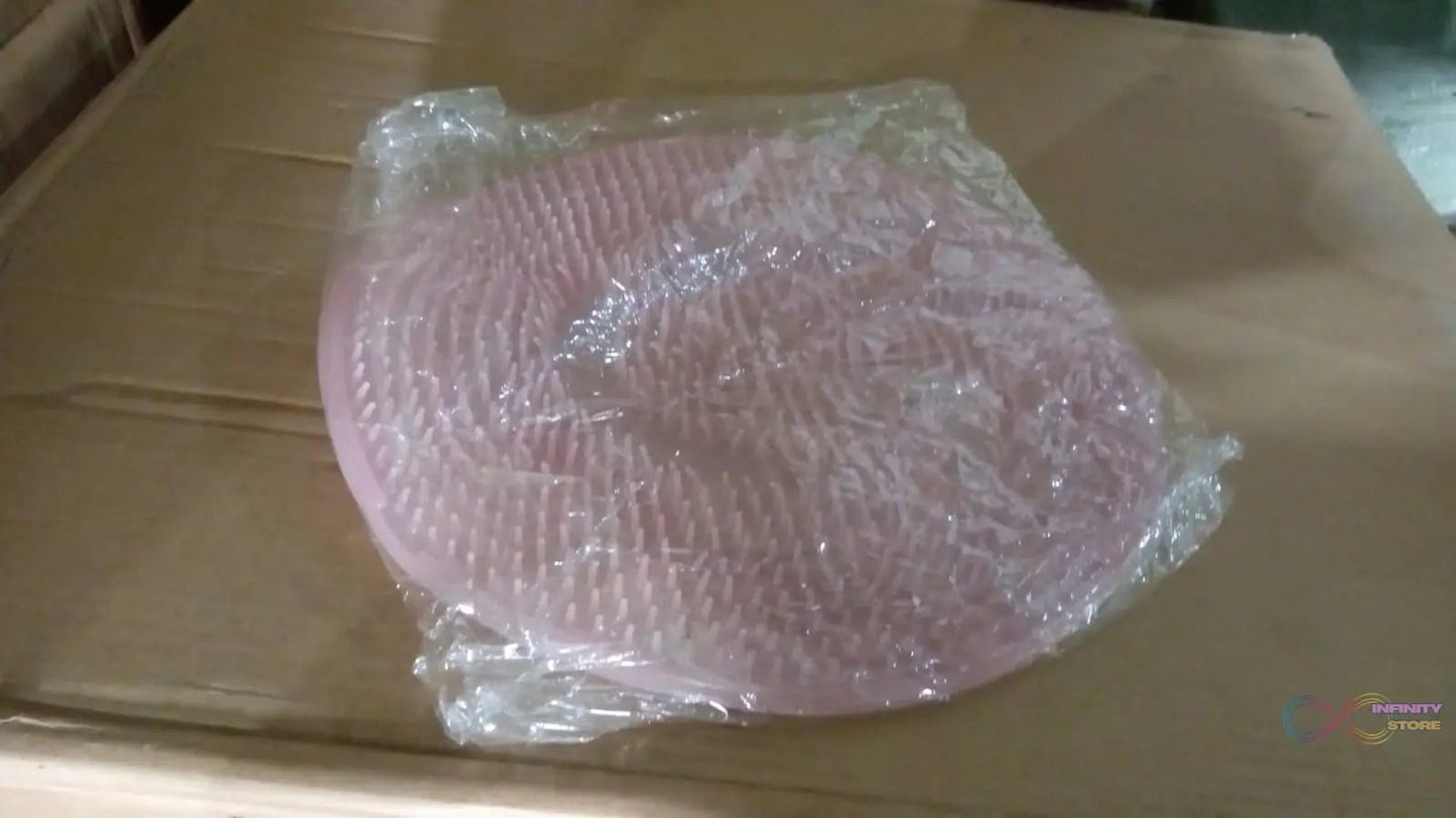 Round Shape Foot Rubbing / Bath Massager (30×30 CM / 1 Pc) - infinityexculsivestore.com