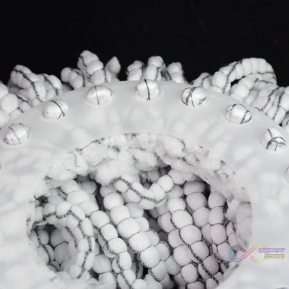 Round Shape Microfiber Spin Mop Replacement Head Refill (1 Pc) - infinityexculsivestore.com