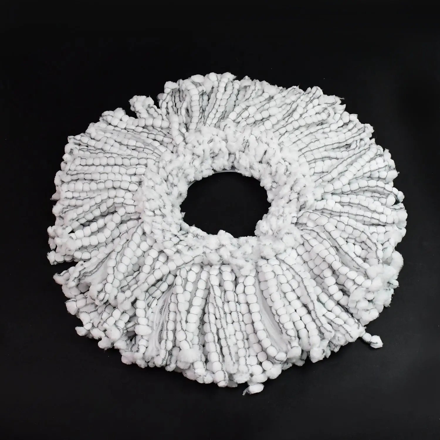 Round Shape Microfiber Spin Mop Replacement Head Refill (1 Pc) - infinityexculsivestore.com
