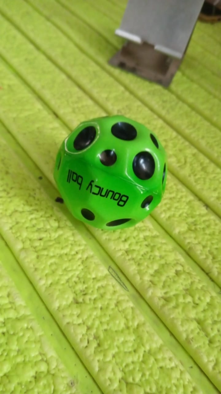 Rubber Super Bouncy Coral Star Anti Stress Ball Multicolor (1 Pc) - infinityexculsivestore.com
