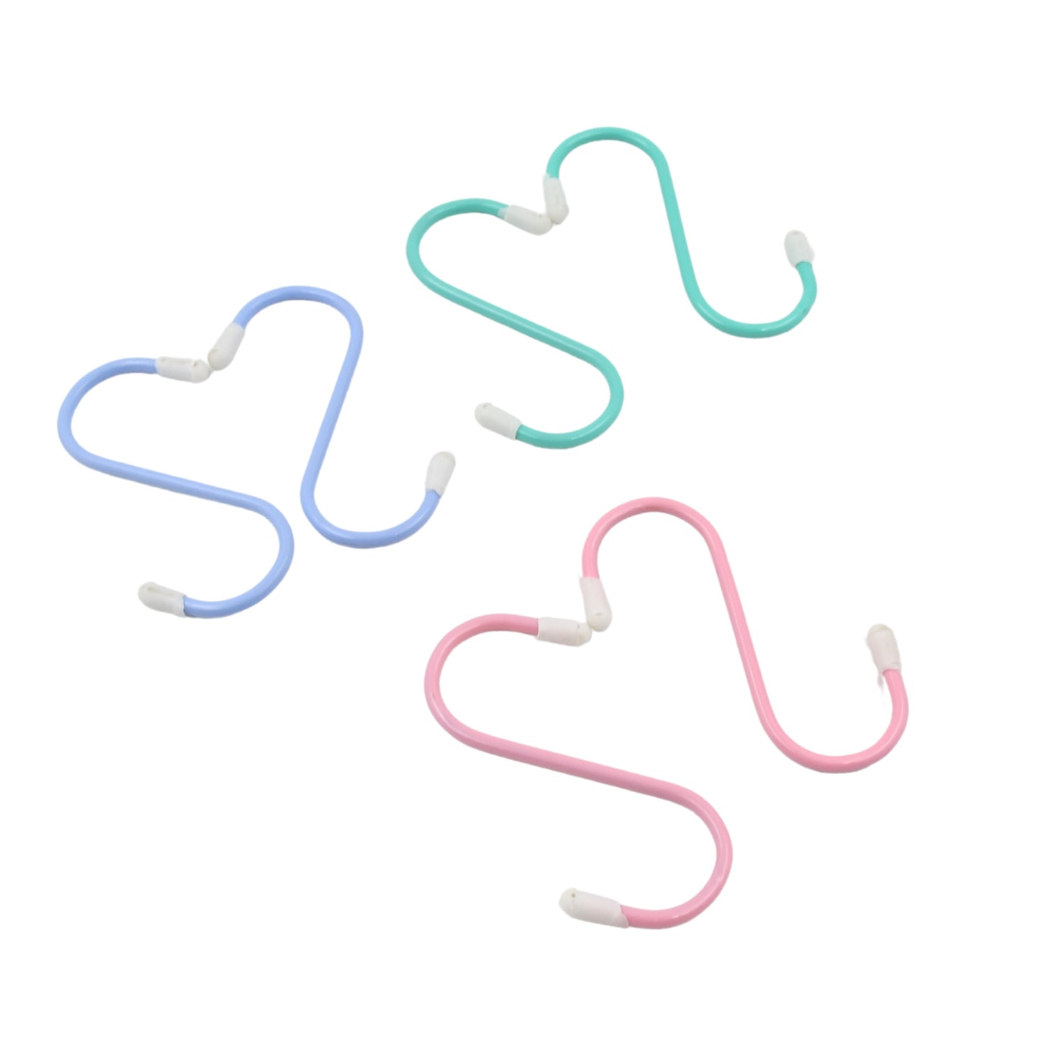 S Shape Metal Hooks for Hanging, Heavy Duty S Shaped Hooks for Hanging Clothes, Metal Hooks for Kitchen, Wardrobe, Work Shop, Bathroom, Garden, Office (6 Pcs Set) - infinityexculsivestore.com