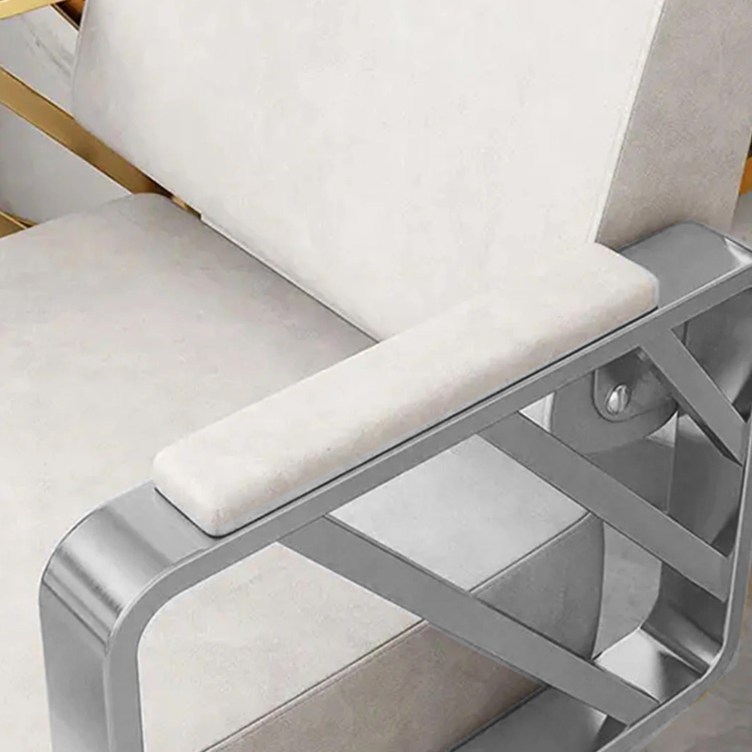 SALON CHAIR HYDRAULIC CHAIR FOR BUSINESS OR HOME, SIMPLICITY BARBER CHAIR SALON BEAUTY SPA SHAMPOO HAIR PROFESSIONAL HYDRAULIC STYLING CHAIR (SILVER 1 UNIT ) - infinityexculsivestore.com