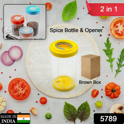 SALT BOTTLE, SALT DISPENSER WITH OPENER , SALT SHAKER PACK OF 1, SEASONING SHAKER, HIGH QUALITY PLASTIC BOTTLE FOR HOME COOKING PICNIC CAMPING RATION SALT SHAKERS (4 PC MOQ) - infinityexculsivestore.com