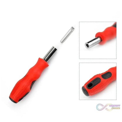 (SET OF 4PC) SCREWDRIVER SET, STEEL 31 IN 1 WITH 30 SCREWDRIVER BITS, PROFESSIONAL MAGNETIC DRIVER SET - infinityexculsivestore.com