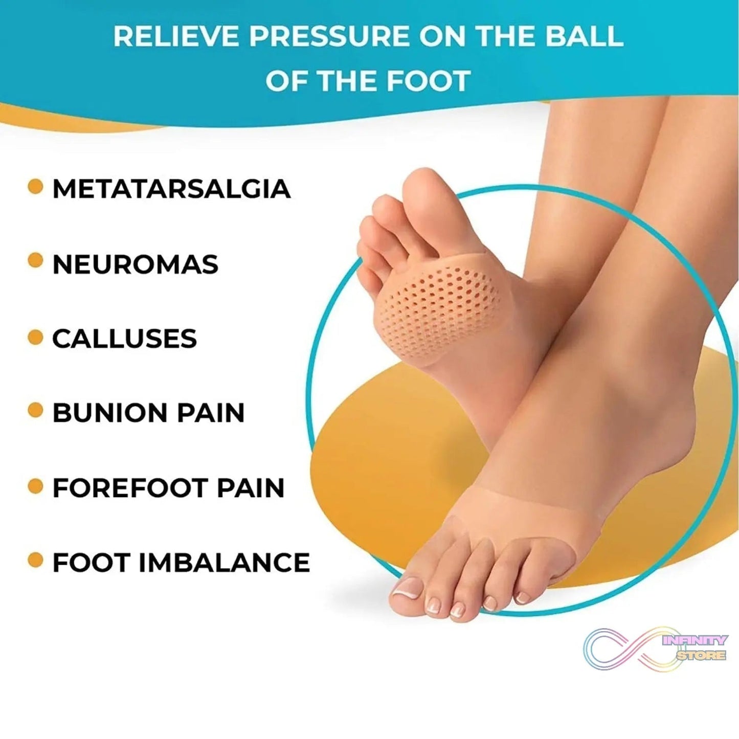 SILICONE TIPTOE PROTECTOR AND COVER USED IN PROTECTION OF TOE FOR MEN AND WOMEN - infinityexculsivestore.com