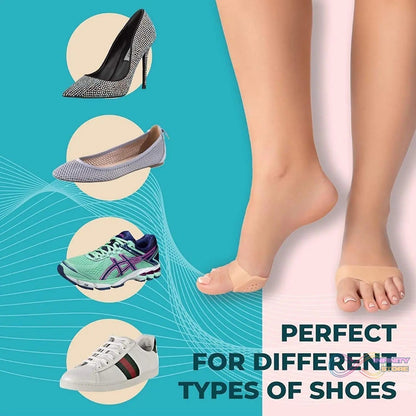 SILICONE TIPTOE PROTECTOR AND COVER USED IN PROTECTION OF TOE FOR MEN AND WOMEN - infinityexculsivestore.com