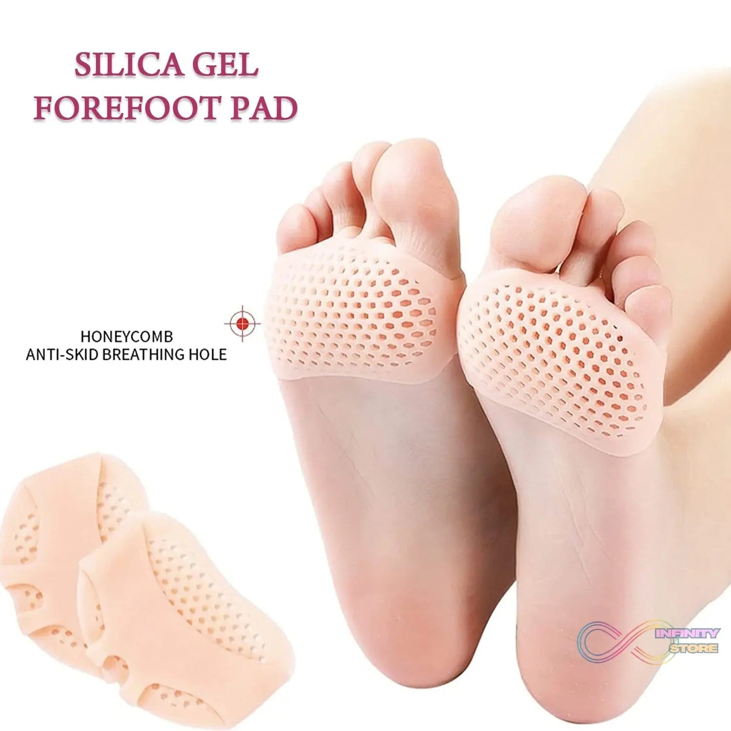 SILICONE TIPTOE PROTECTOR AND COVER USED IN PROTECTION OF TOE FOR MEN AND WOMEN - infinityexculsivestore.com