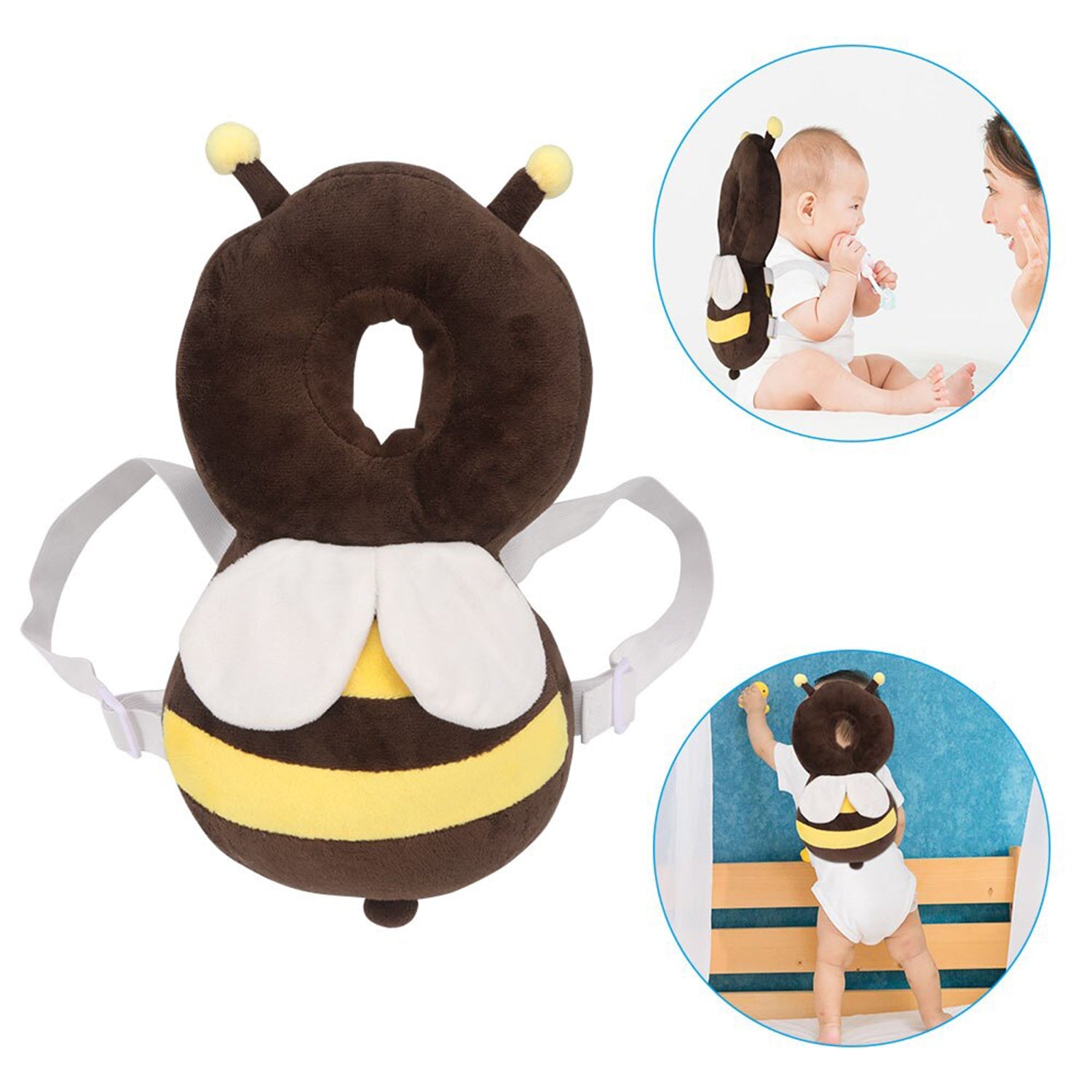 SMALL BABY HEAD PROTECTOR BABY TODDLERS HEAD SAFETY PAD ( Multi Design) - infinityexculsivestore.com