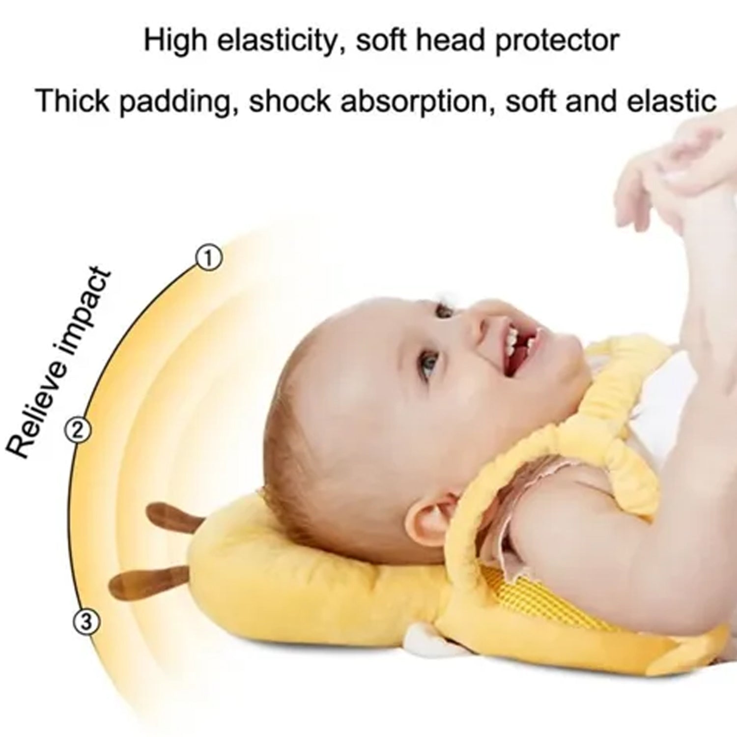 SMALL BABY HEAD PROTECTOR BABY TODDLERS HEAD SAFETY PAD ( Multi Design) - infinityexculsivestore.com