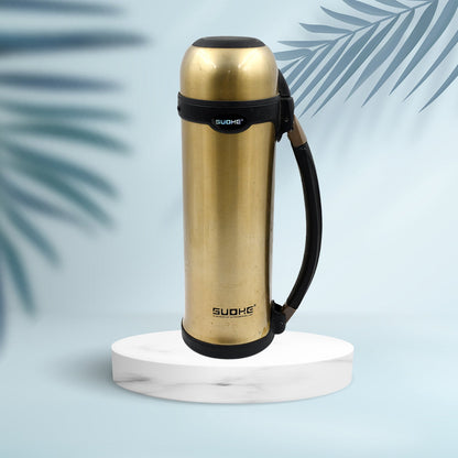 STAINLESS STEEL THERMOS WATER BOTTLE | 24 HOURS HOT AND COLD | EASY TO CARRY | RUST & LEAK PROOF | TEA | COFFEE | OFFICE| GYM | HOME | KITCHEN - infinityexculsivestore.com