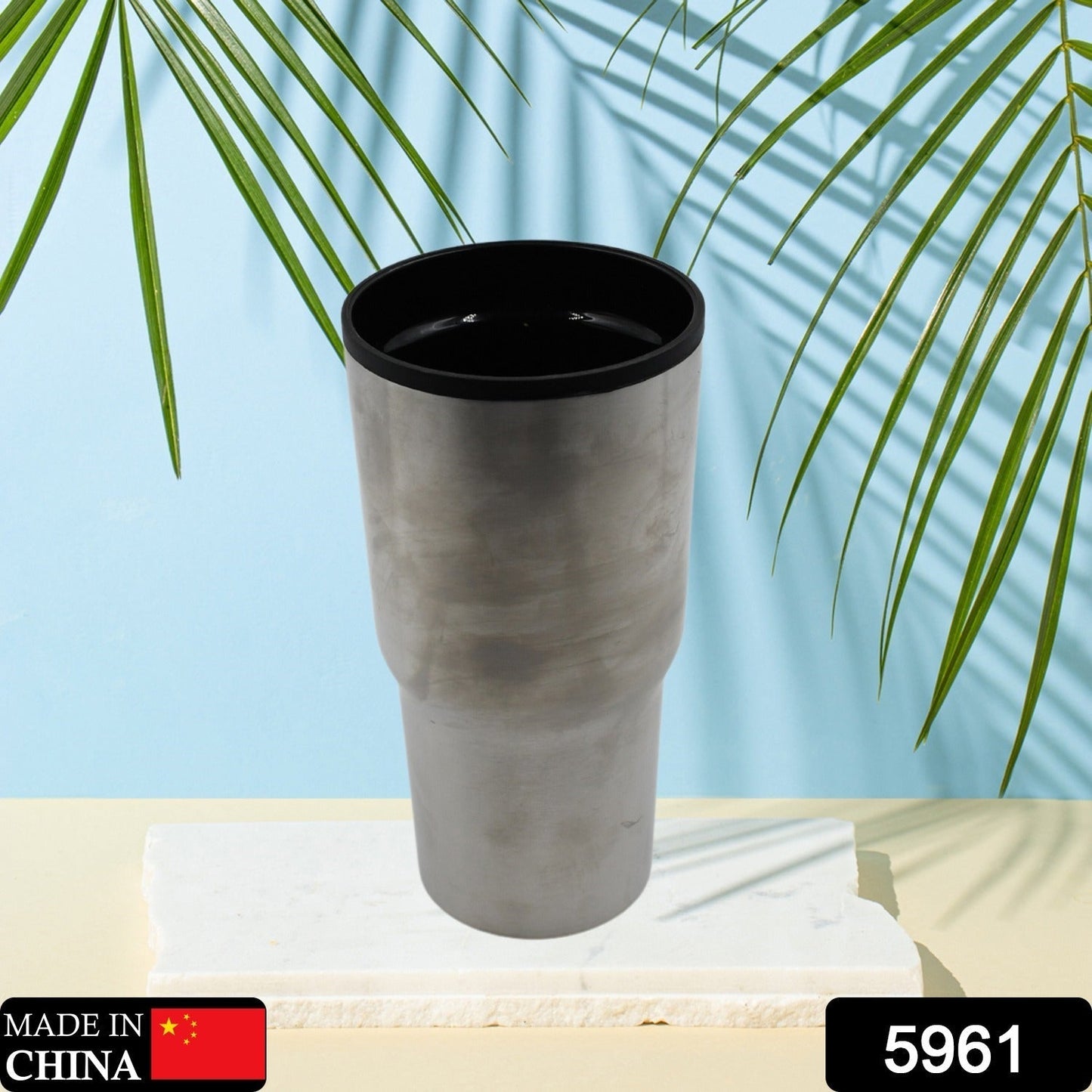 STAINLESS STEEL VACUUM GLASS INSULATED GLASS COFFEE CUPS DOUBLE WALLED TRAVEL MUG, CAR COFFEE MUG (Without Lid) - infinityexculsivestore.com