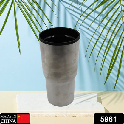 STAINLESS STEEL VACUUM GLASS INSULATED GLASS COFFEE CUPS DOUBLE WALLED TRAVEL MUG, CAR COFFEE MUG (Without Lid) - infinityexculsivestore.com