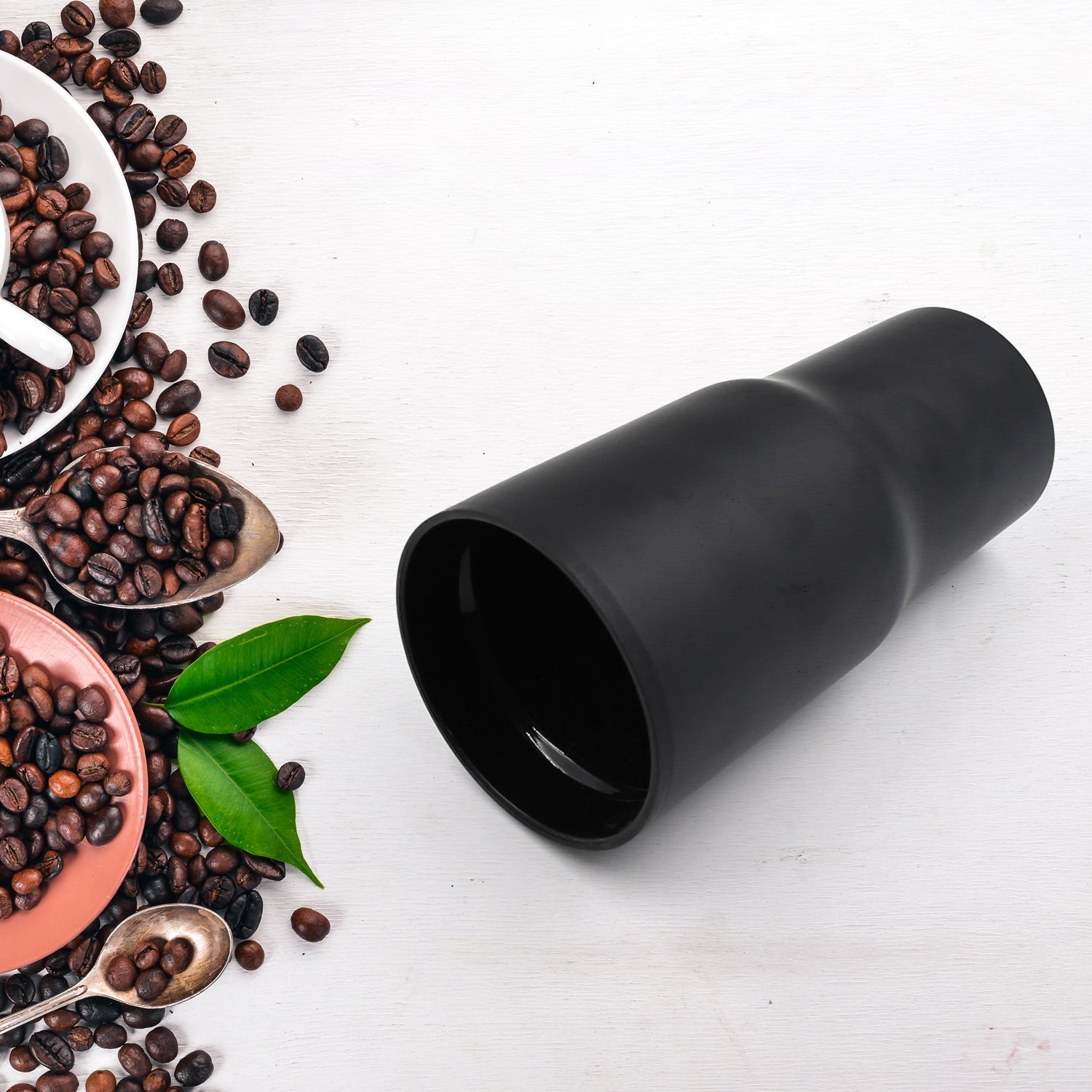 STAINLESS STEEL VACUUM INSULATED GLASS COFFEE CUPS DOUBLE WALLED TRAVEL MUG, CAR COFFEE MUG (590ml) - infinityexculsivestore.com