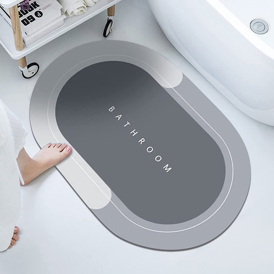SUPER ABSORBENT FLOOR MAT, BATH MAT, SOFT CARPET, SLIP - RESISTANT BATHING ROOM RUG FLOOR DOOR MAT, INSTANT DRYING MAT, BATHROOM RUG, ABSORBENT BATH MAT - infinityexculsivestore.com