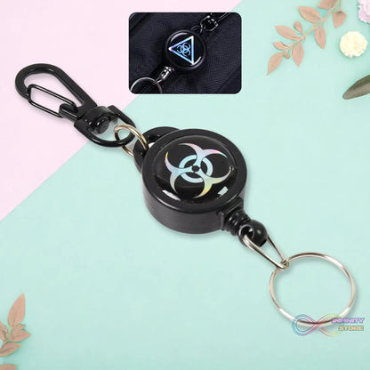 Safety Anti - Lost Retractable Key Chain (1 Pc / Small) - infinityexculsivestore.com