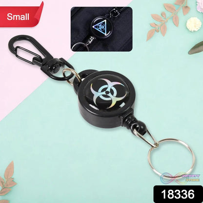 Safety Anti - Lost Retractable Key Chain (1 Pc / Small) - infinityexculsivestore.com
