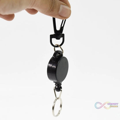 Safety Anti - Lost Retractable Key Chain (1 Pc / Small) - infinityexculsivestore.com