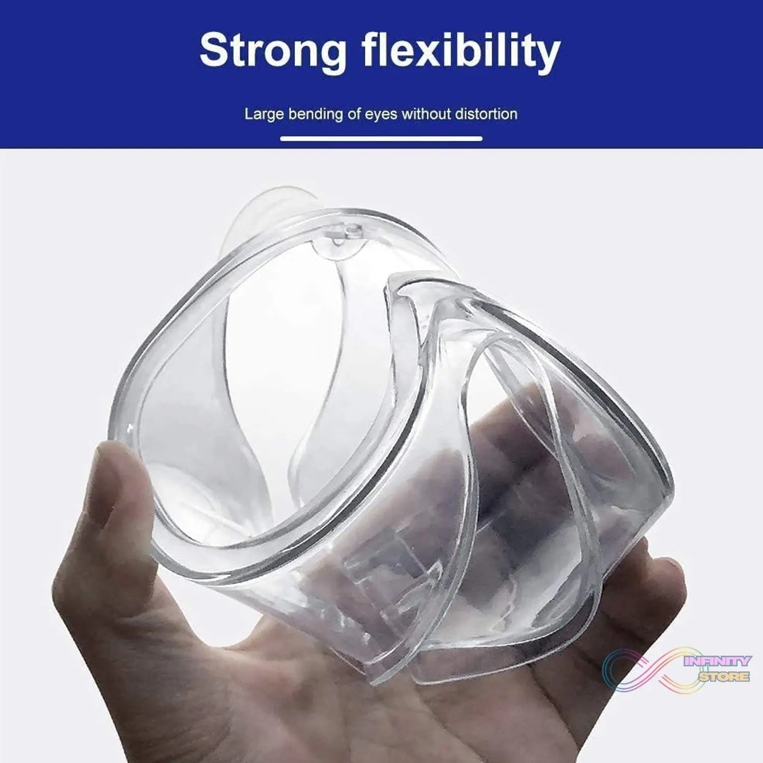 Safety Goggles, Technic Safety Goggles Protection for Classroom Home & Workplace Prevent The Impact of Dust Droplets Gas Protection Glass - infinityexculsivestore.com