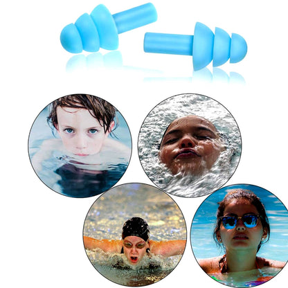 Safety Ultra Soft Foam Ear Plugs Reusable Ear Plugs for Sleeping, Travel, Loud Noises, Work, Learning, Snoring (2 Pc Set) - infinityexculsivestore.com