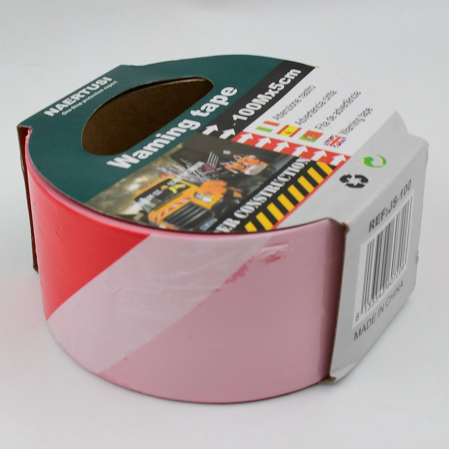 Safety Warning Tape, Construction Barrier Tape Non - Adhesive (100Mx5CM) - infinityexculsivestore.com
