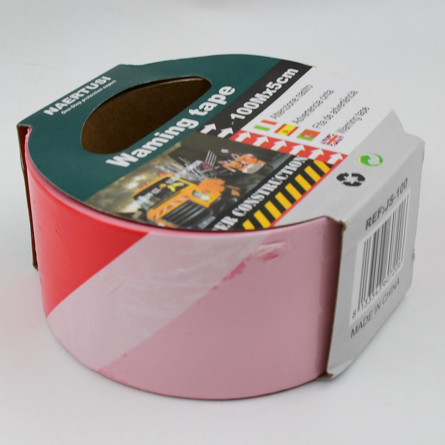 Safety Warning Tape, Construction Barrier Tape Non - Adhesive (100Mx5CM) - infinityexculsivestore.com