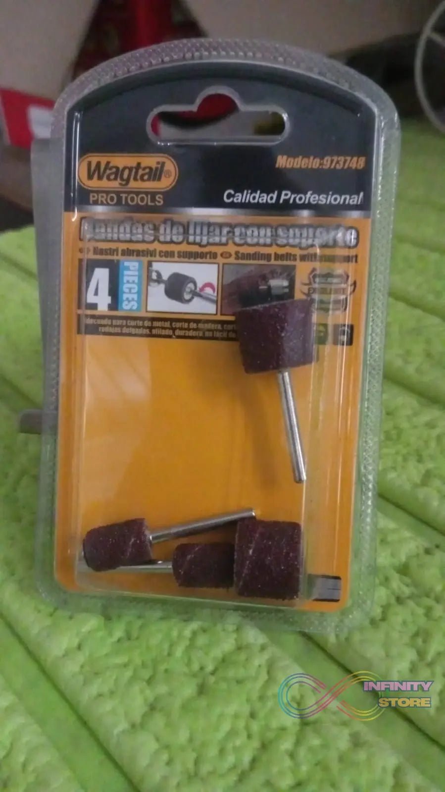 Sanding Band Drum Sleeves Mandrels for Dremel Rotary Tool (4 Pcs Set) - infinityexculsivestore.com