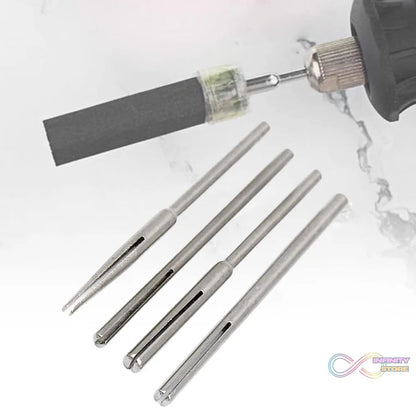 Sandpaper Clamp 3 mm Split Mandrels Long Abrasive Holder (4 Pcs Set) - infinityexculsivestore.com
