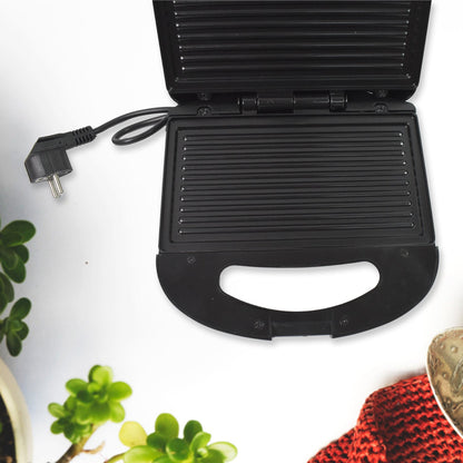 Sandwich Maker Makes Sandwich Non-Stick Plates| Easy to Use with Indicator Lights Sandwich toaster - infinityexculsivestore.com