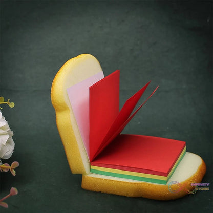 Sandwich Shaped Note / Sticky Notes / Memo Notes, Unique Mini Notes (Multicolor) - infinityexculsivestore.com