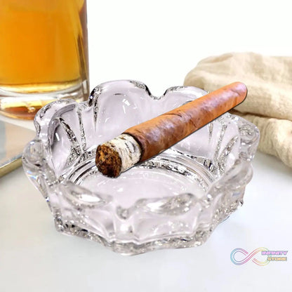 Sanford Round Cigar & Cigarette Ashtray for Home/Office Decor - infinityexculsivestore.com